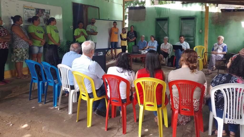 Encontro sobre o tráfico humano.
