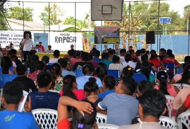 Dom mário fala aos catequistas