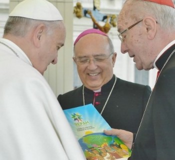 Hummes-y-Barreto-REPAM-con-papa-Francisco2