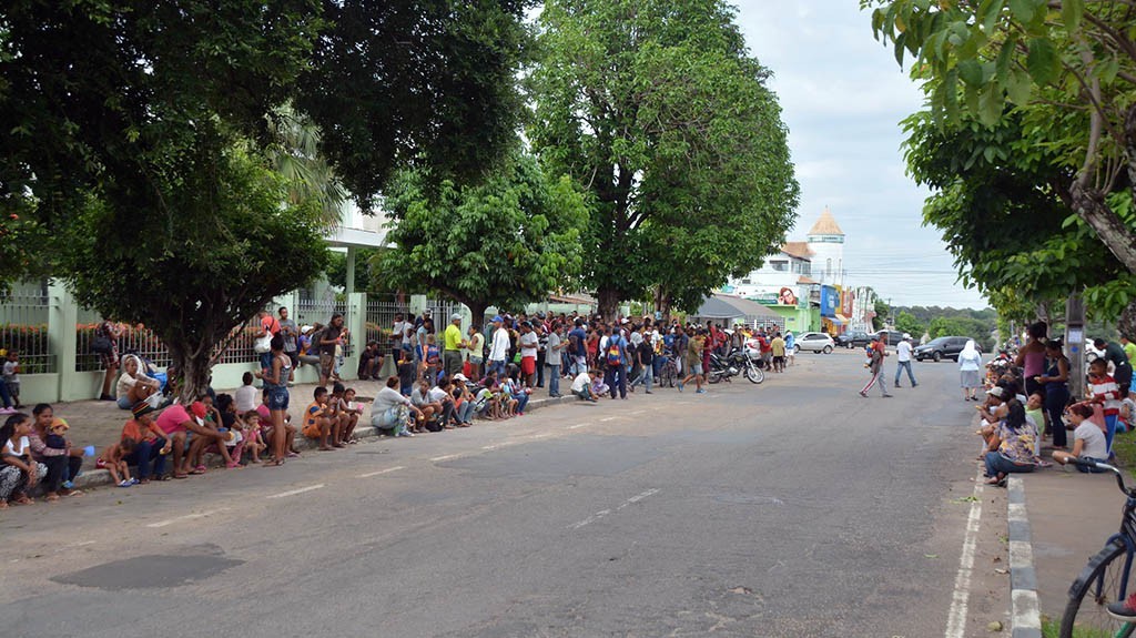 Imigrantes venezuelanos em Boa Vista