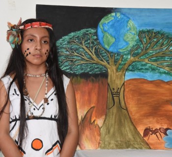 Jovem indígenas peruana Anelice Cáceres – Foto: Arquivo REPAM-Peru