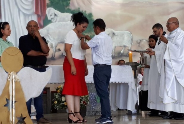 Fotos: Pe. Valdecir Badzinski e Odaril José da Rosa