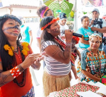 Altamira, 18/11/2019 – lideranças indígenas Munduruku: em uma semana, povo perdeu dois caciques para a covid-19. Crédito da foto: Lilo Clareto/ISA