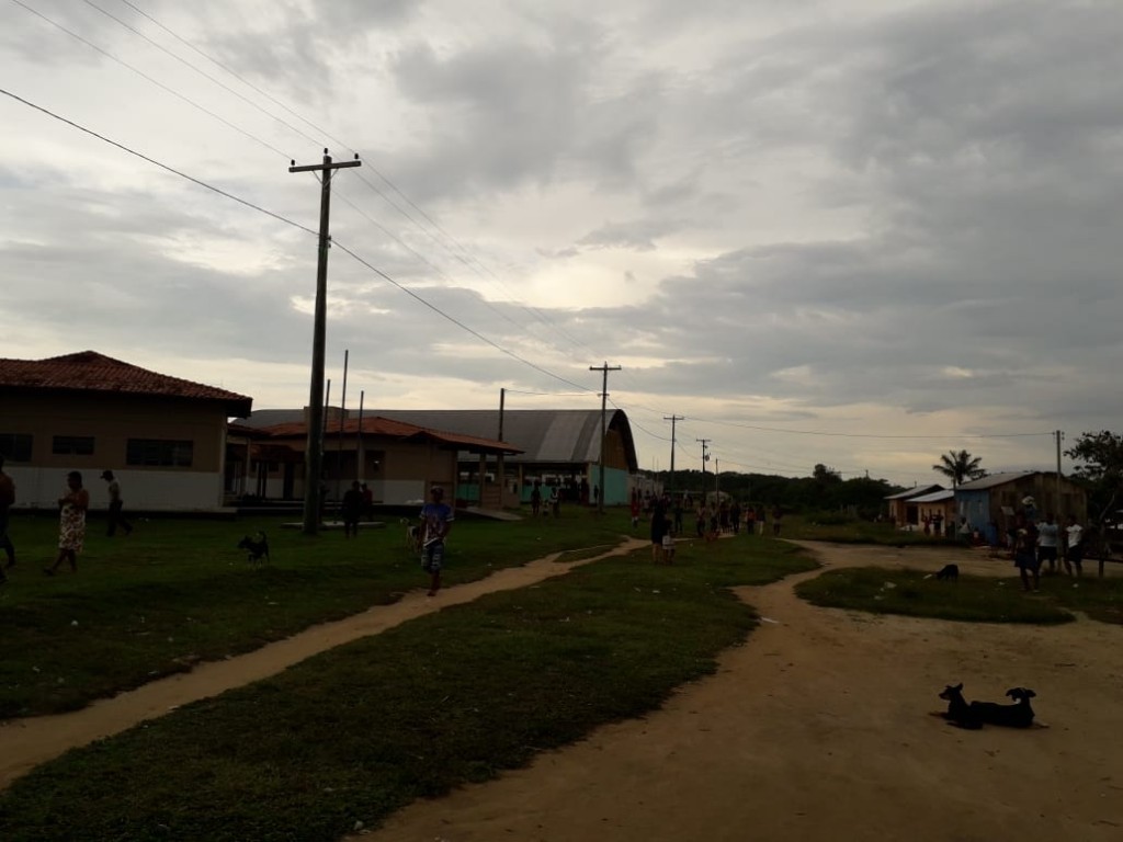 Imagem da aldeia Tikuna que está sendo monitorada. (Foto: Secretaria Municipal de Saúde de Santo Antônio do Içá)