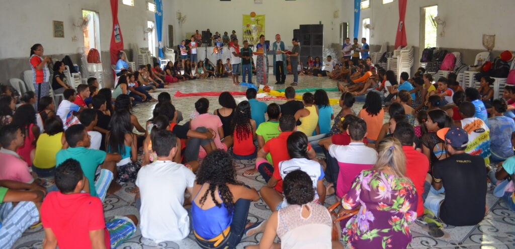 Encontro da juventude da diocese de Pinheiro em 2016. Foto: Jaime C. Patias