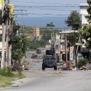 Haiti, Polícia patrulha áreas infestadas de gangues. Foto: Ricardo Arduengo
