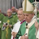 Missa celebrada na manhã deste domingo (06/10) na Basílica de São Pedro. (Foto: Vatican News)