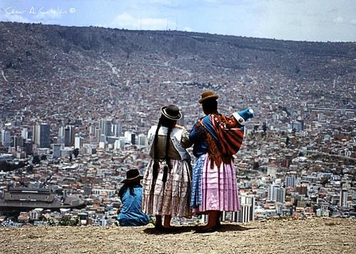 mulheres bolivianas