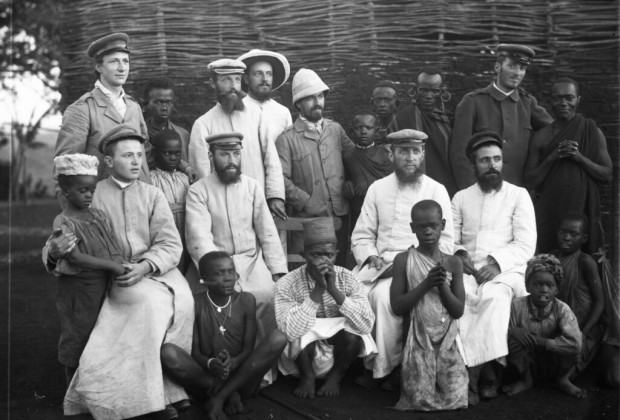 Partecipanti alal Conferenza di Muranga, Kenya (1-3 marzo 1904). Fotografo P Filippo Perlo